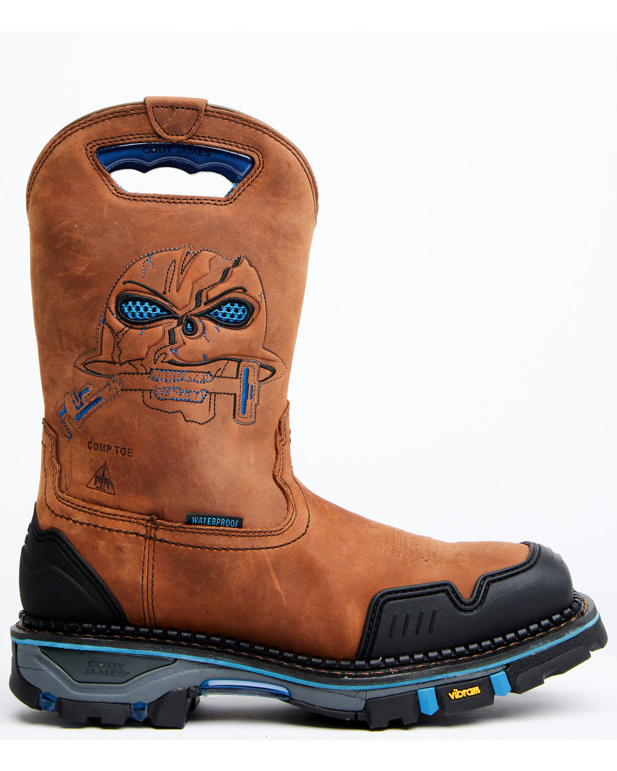 Men's 11" Decimator Waterproof Western Work Boots - Nano Co