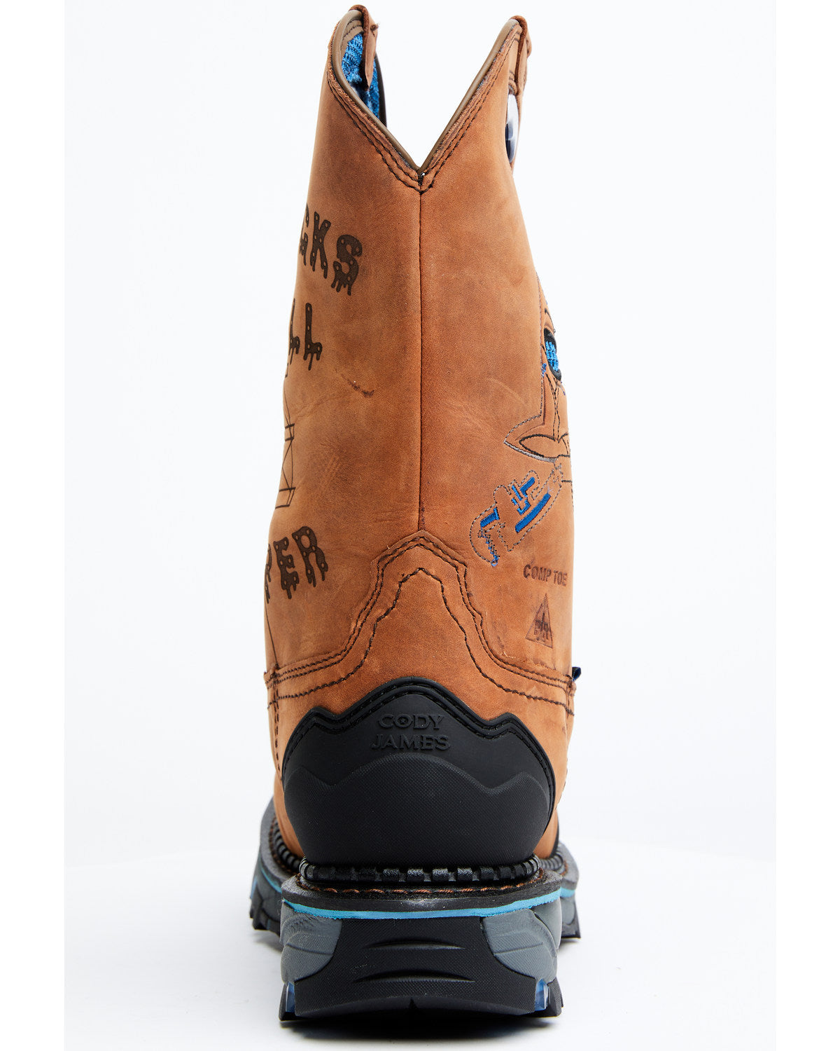Men's 11" Decimator Waterproof Western Work Boots - Nano Co