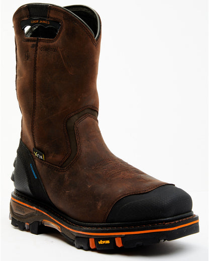 Men's Waterproof Met Guard Western Work Boots - Composite T