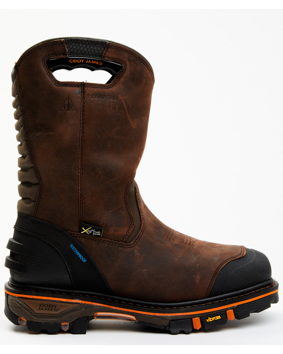 Men's Waterproof Met Guard Western Work Boots - Composite T