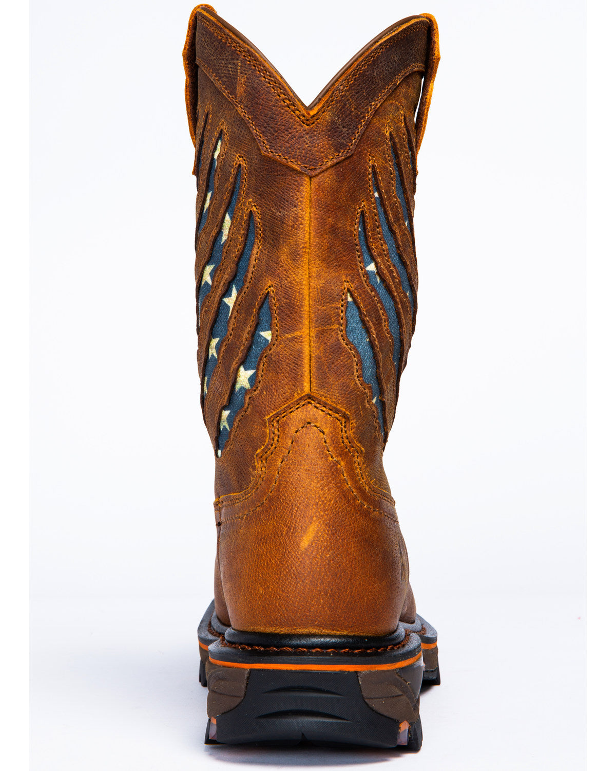 Men's 11" Flag Western Work Boots - Nano Composite Toe