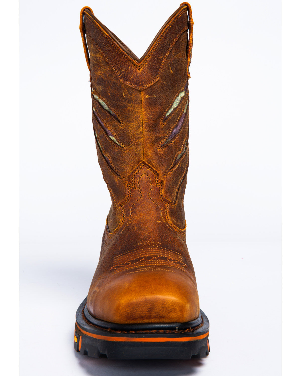 Men's 11" Flag Western Work Boots - Nano Composite Toe
