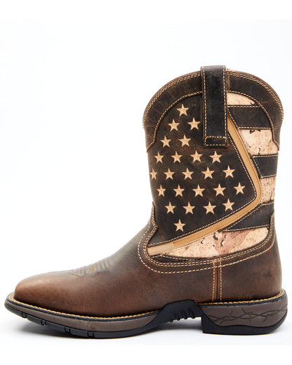 Men's ASE7 Star Lite Performance Western Boots - Broad Squa
