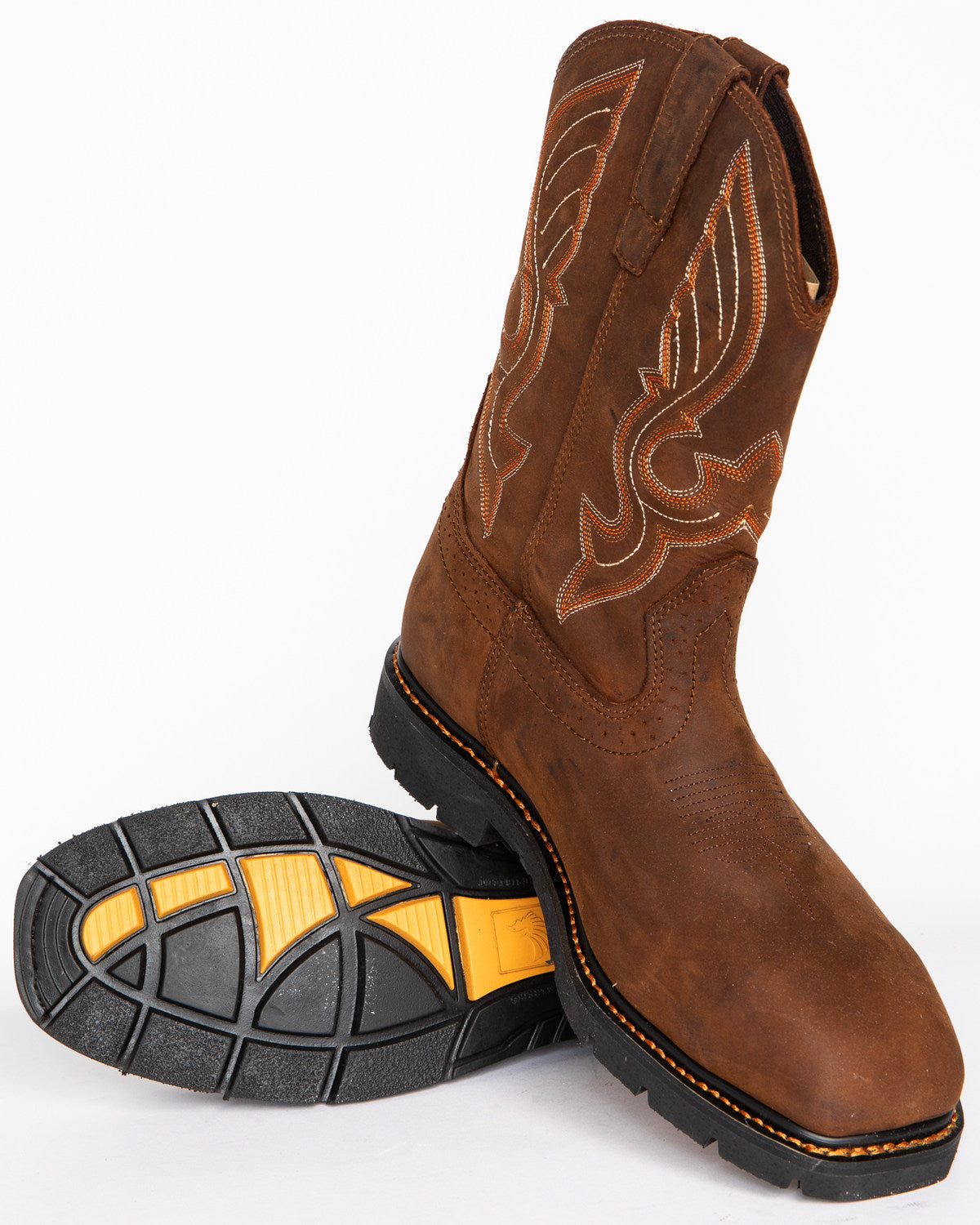 Men's 10" Waterproof Pull-On Work Boots - Composite Toe