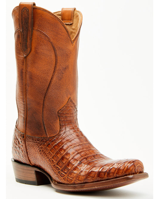 Black 1978® Men's Mason Exotic Caiman Belly Western Boots -