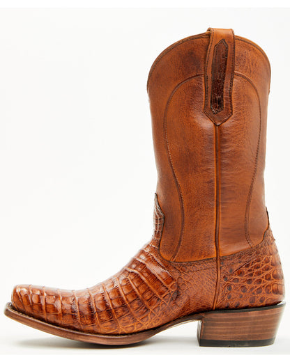 Black 1978® Men's Mason Exotic Caiman Belly Western Boots -