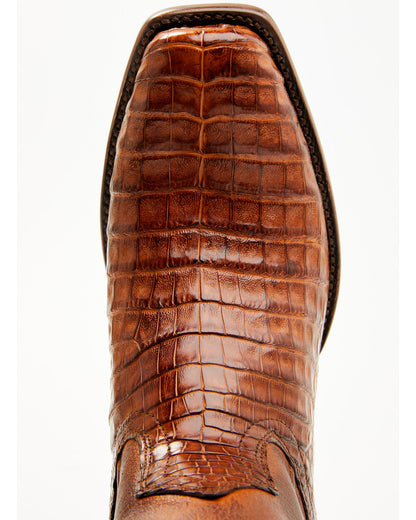 Black 1978® Men's Mason Exotic Caiman Belly Western Boots -