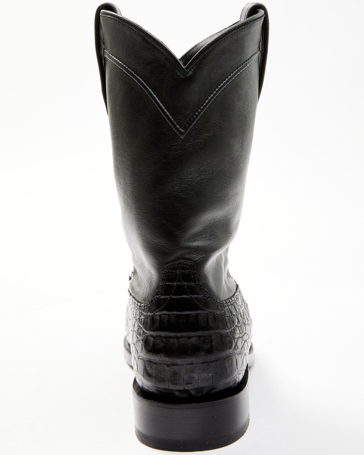 Black 1978® Men's Carmen Exotic Caiman Belly Roper Boots -