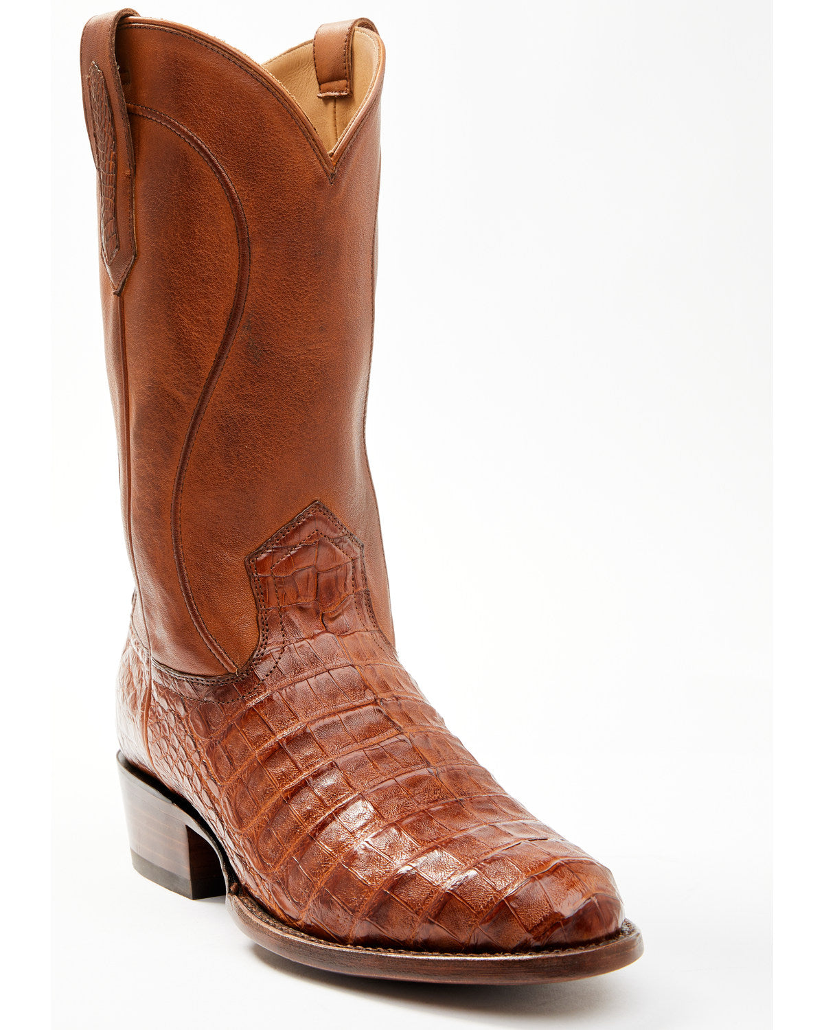 Black 1978® Men's Chapman Exotic Caiman Belly Western Boots