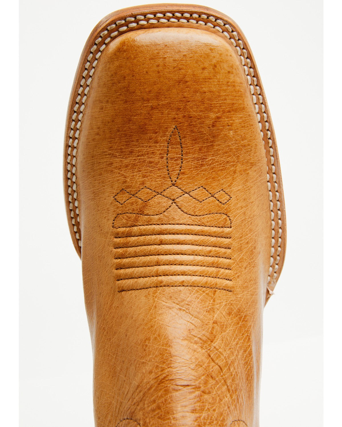 Men's Exotic Ostrich Western Boots - Broad Square Toe