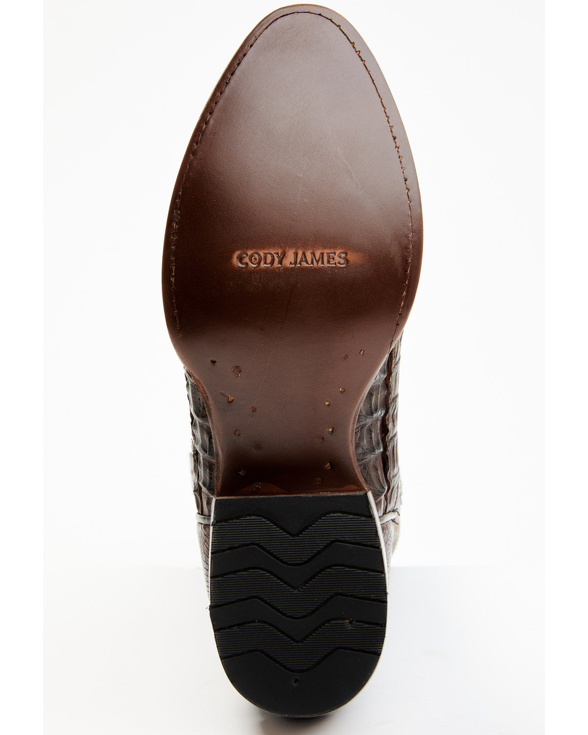 Men's Exotic Caiman Western Boots - Round Toe