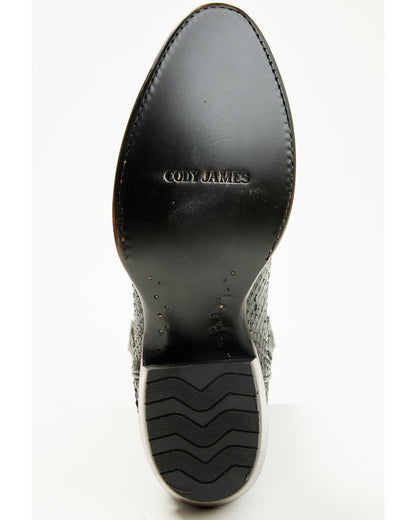 Men's Exotic Python Western Boots - Round Toe