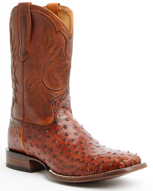 Black 1978® Men's The Hayward Exotic Full Quill Ostrich Wes