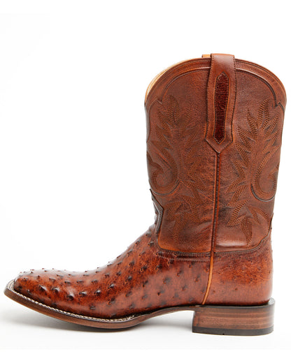 Black 1978® Men's The Hayward Exotic Full Quill Ostrich Wes