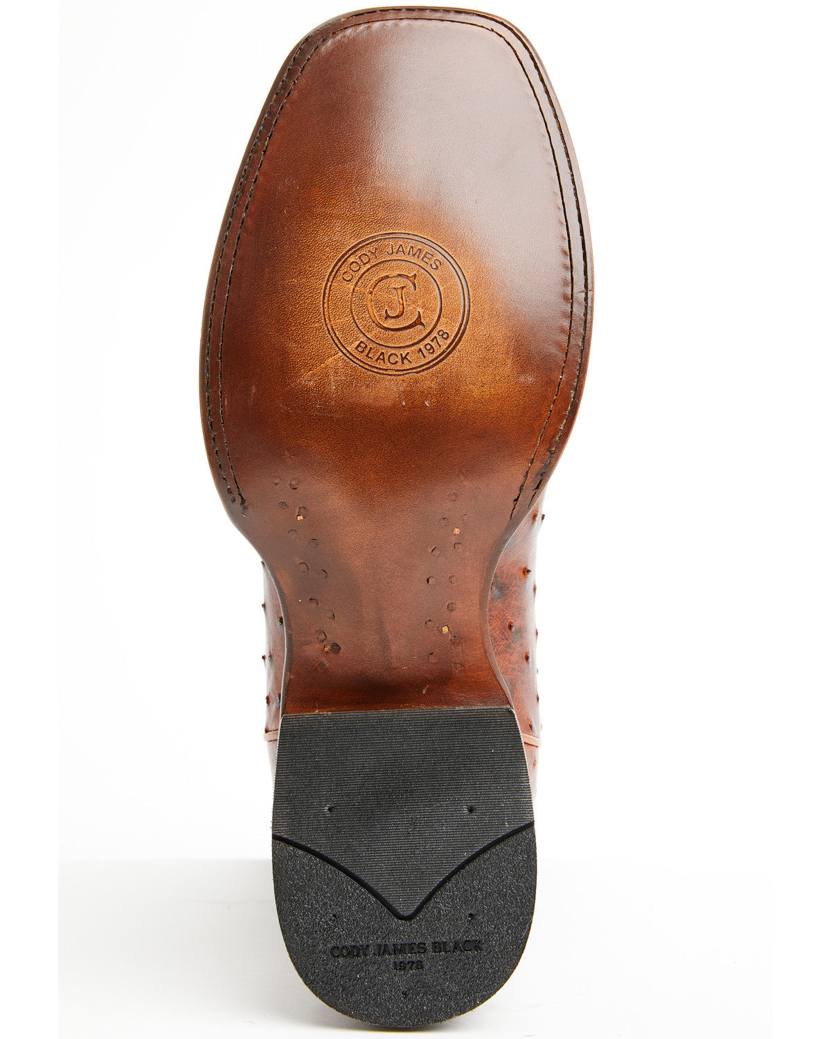 Black 1978® Men's The Hayward Exotic Full Quill Ostrich Wes