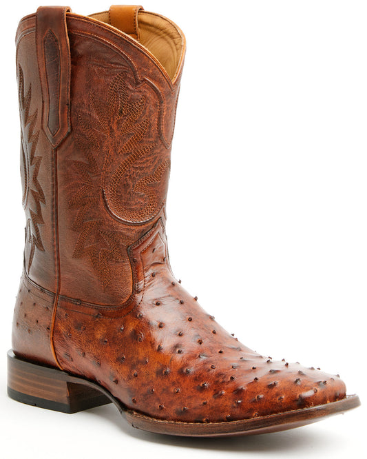 Black 1978® Men's The Hayward Exotic Ostrich Western Boots