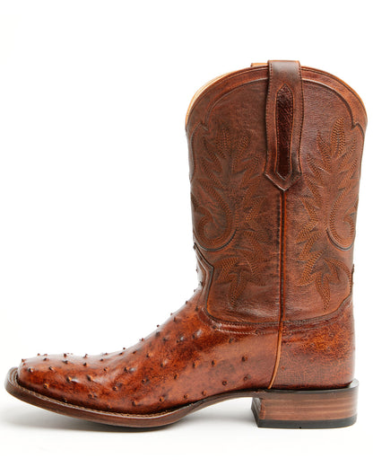 Black 1978® Men's The Hayward Exotic Ostrich Western Boots