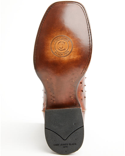 Black 1978® Men's The Hayward Exotic Ostrich Western Boots
