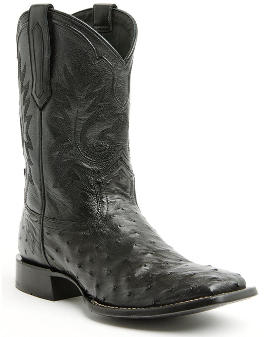 Black 1978® Men's The Hayward Exotic Full Quill Ostrich Wes