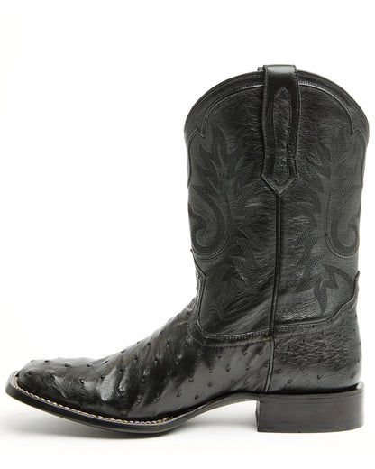 Black 1978® Men's The Hayward Exotic Full Quill Ostrich Wes