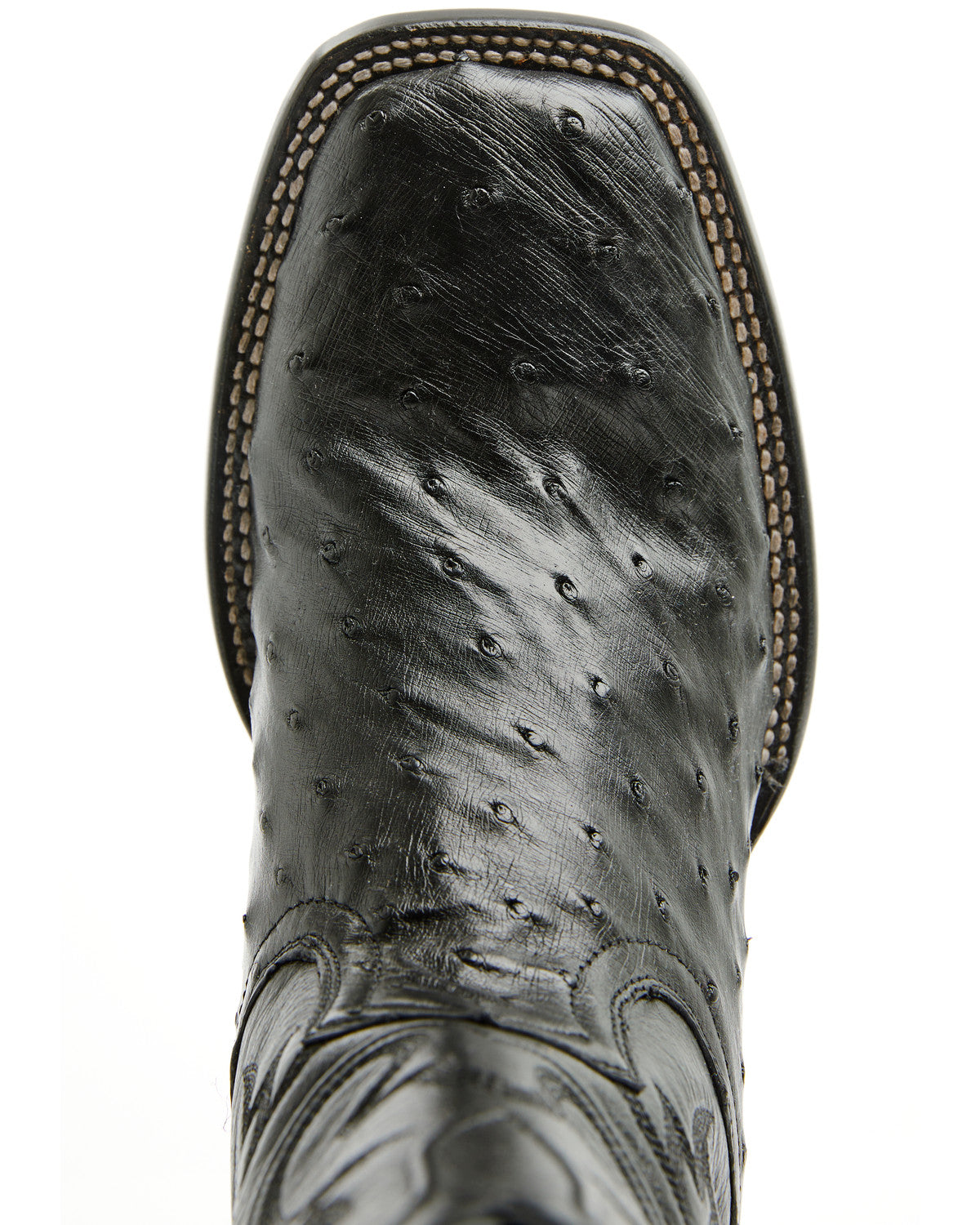 Black 1978® Men's The Hayward Exotic Full Quill Ostrich Wes