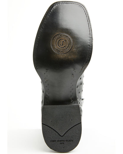 Black 1978® Men's The Hayward Exotic Full Quill Ostrich Wes