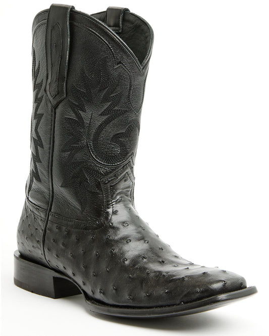 Black 1978® Men's The Hayward Exotic Full Quill Ostrich Wes