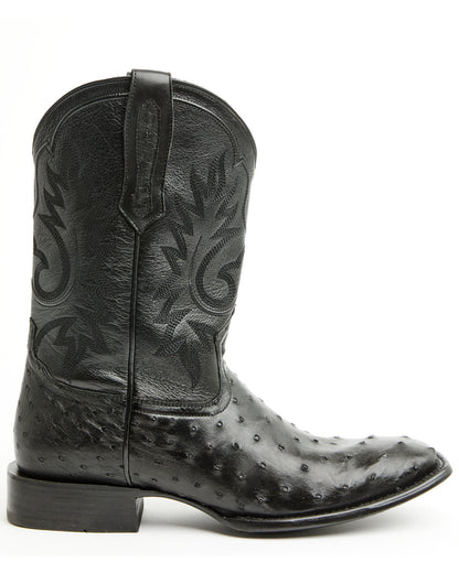 Black 1978® Men's The Hayward Exotic Full Quill Ostrich Wes