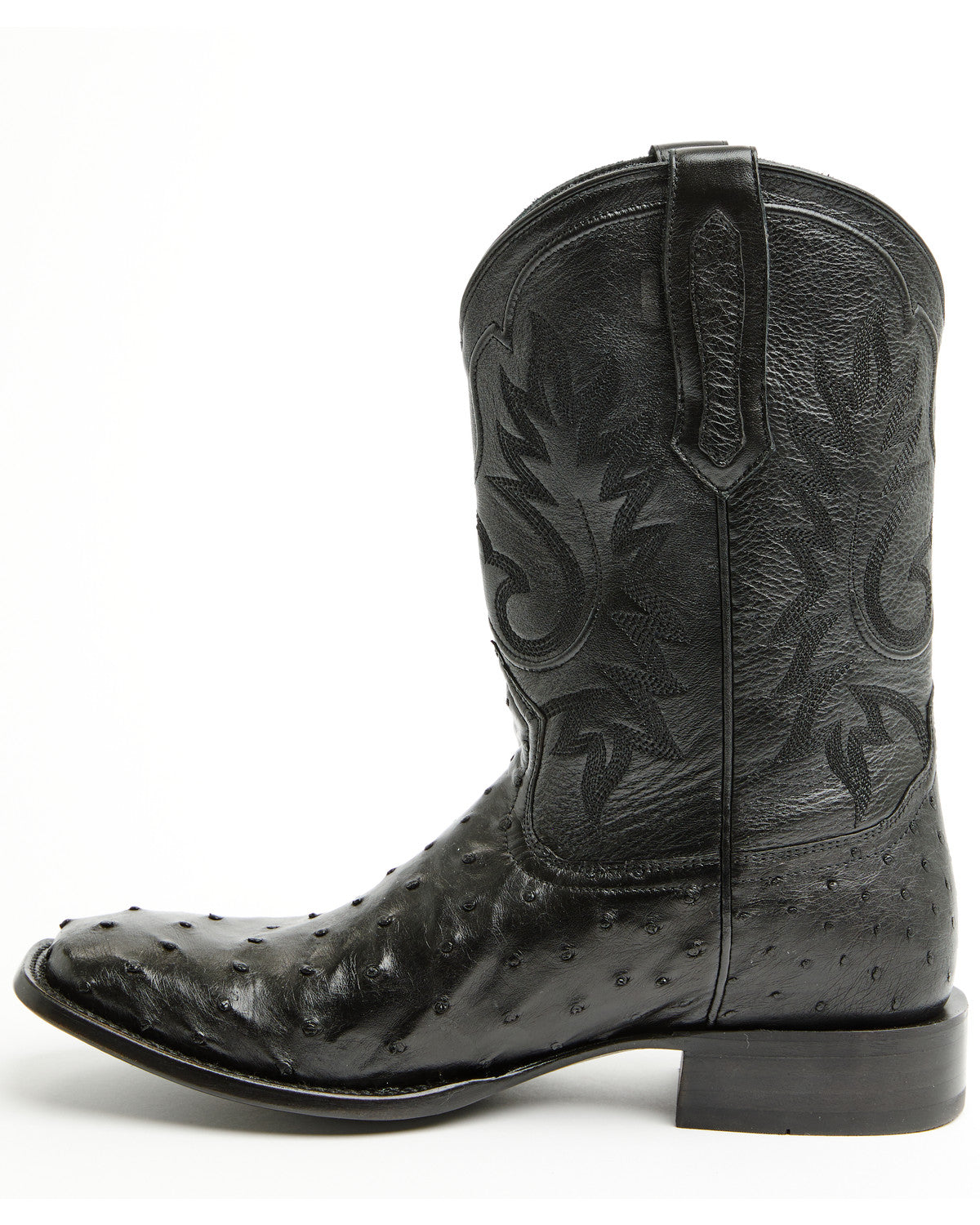Black 1978® Men's The Hayward Exotic Full Quill Ostrich Wes