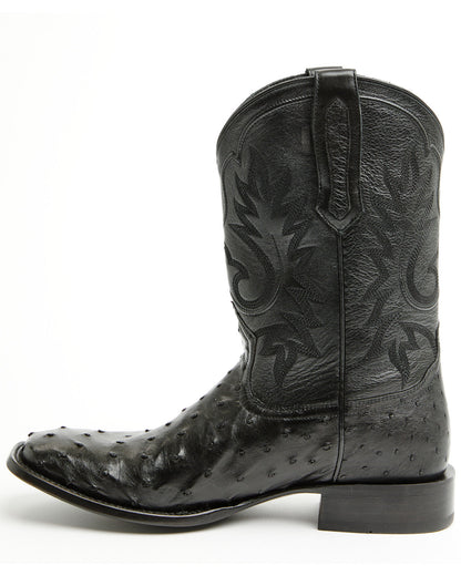 Black 1978® Men's The Hayward Exotic Full Quill Ostrich Wes