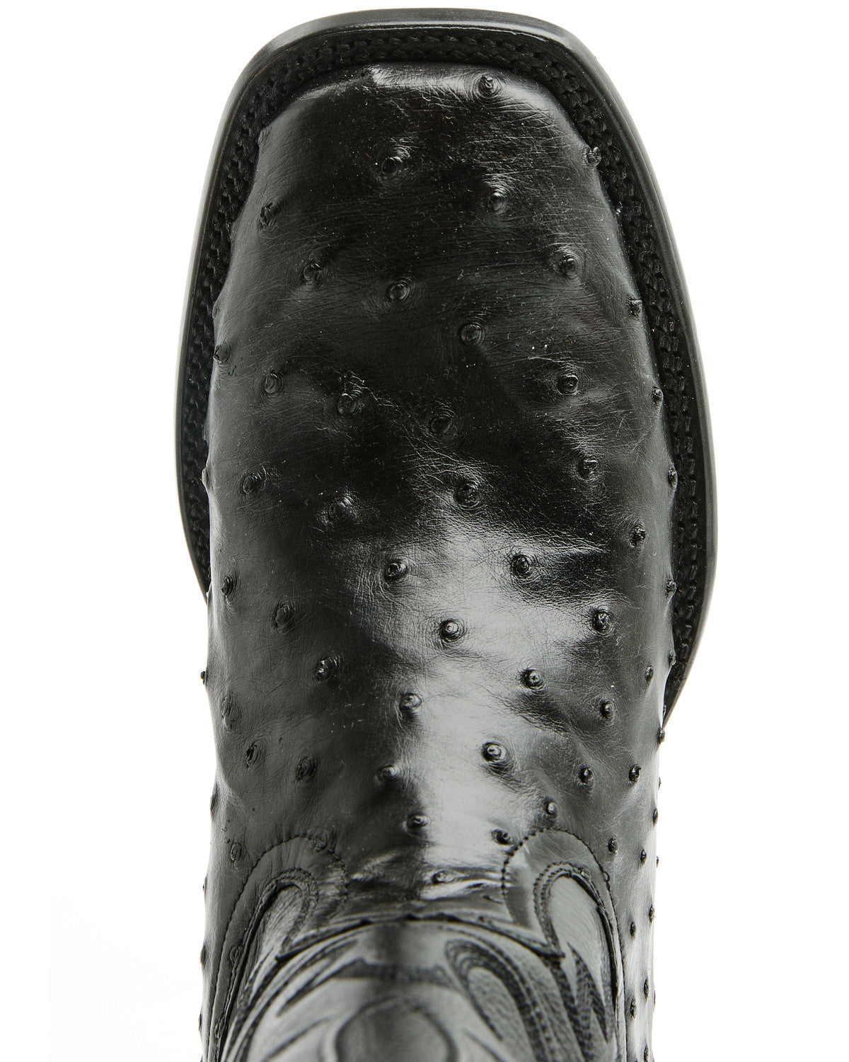 Black 1978® Men's The Hayward Exotic Full Quill Ostrich Wes