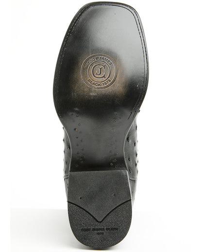 Black 1978® Men's The Hayward Exotic Full Quill Ostrich Wes