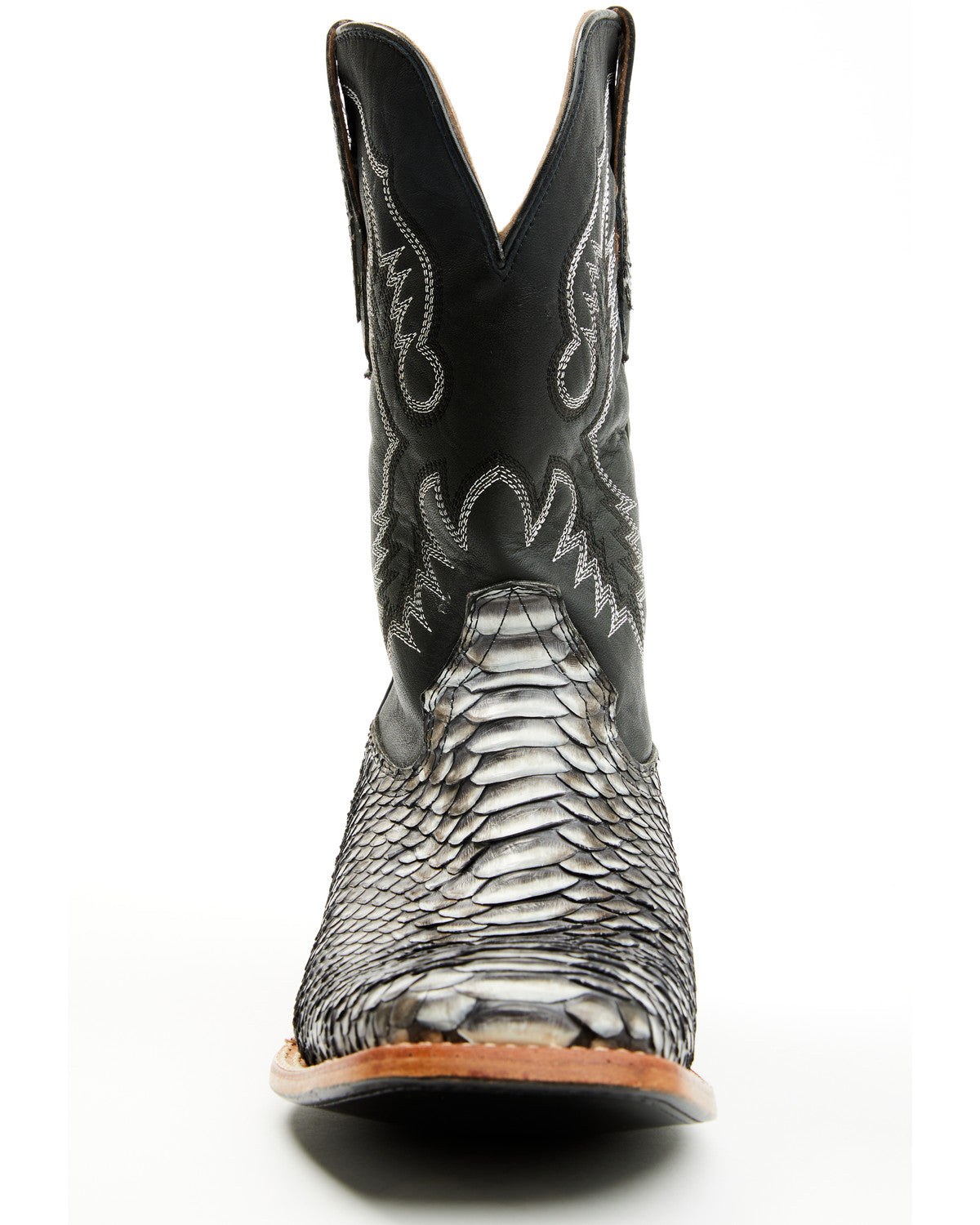 Men's Exotic Python Nevado Western Boots - Broad Square Toe