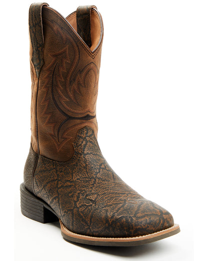 Men's Force Performance Western Boots - Broad Square Toe