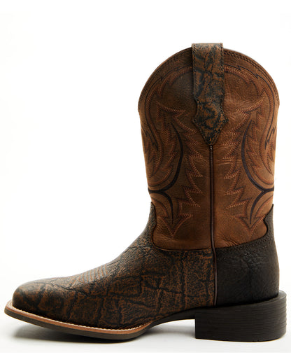 Men's Force Performance Western Boots - Broad Square Toe