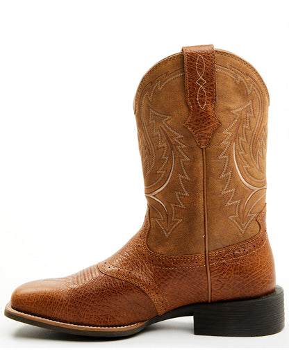 Men's Force Performance Western Boots - Broad Square Toe