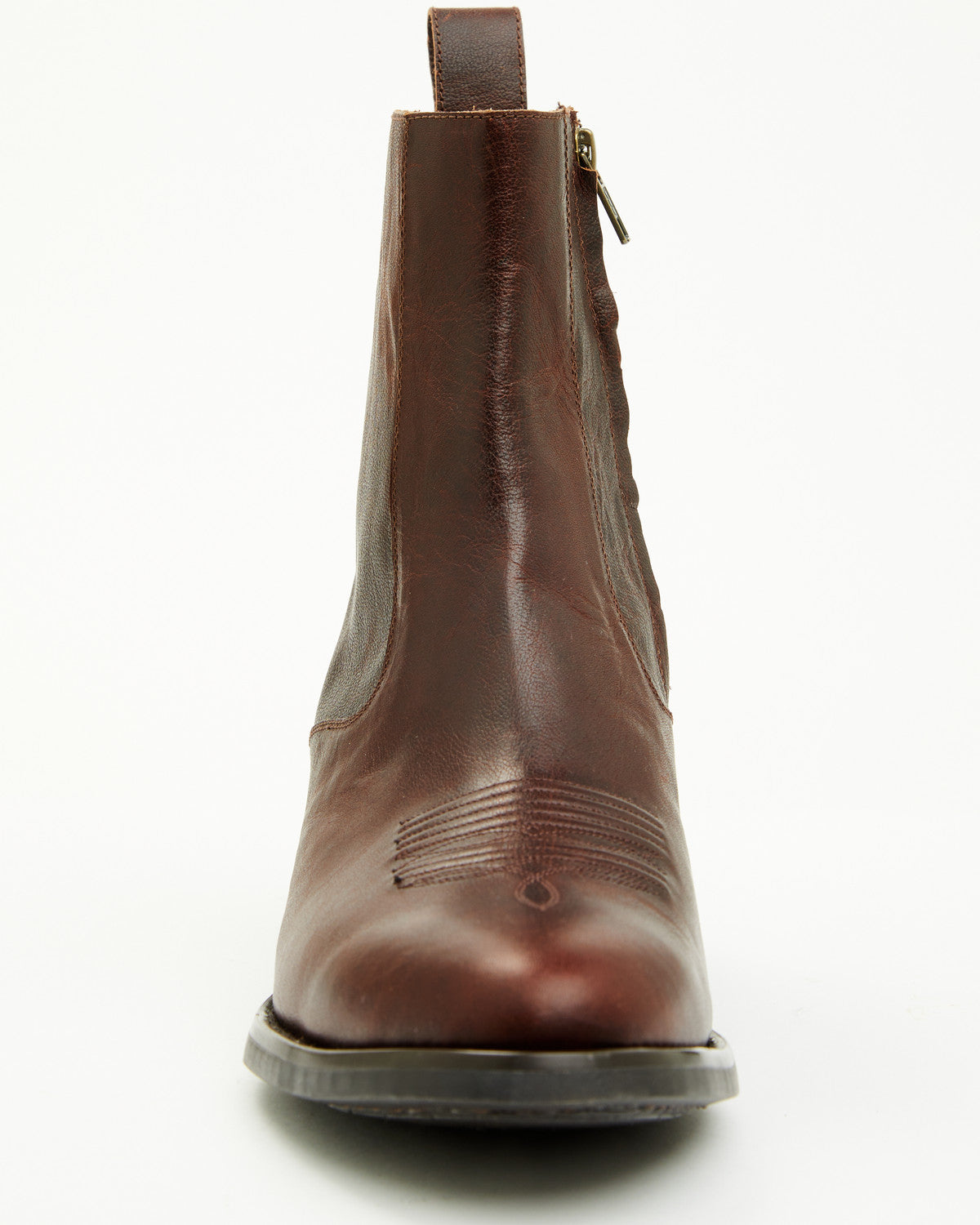 Men's Larsen Western Ankle Boots - Round Toe