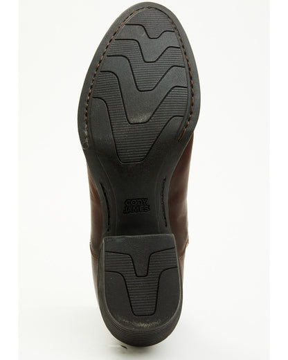 Men's Larsen Western Ankle Boots - Round Toe