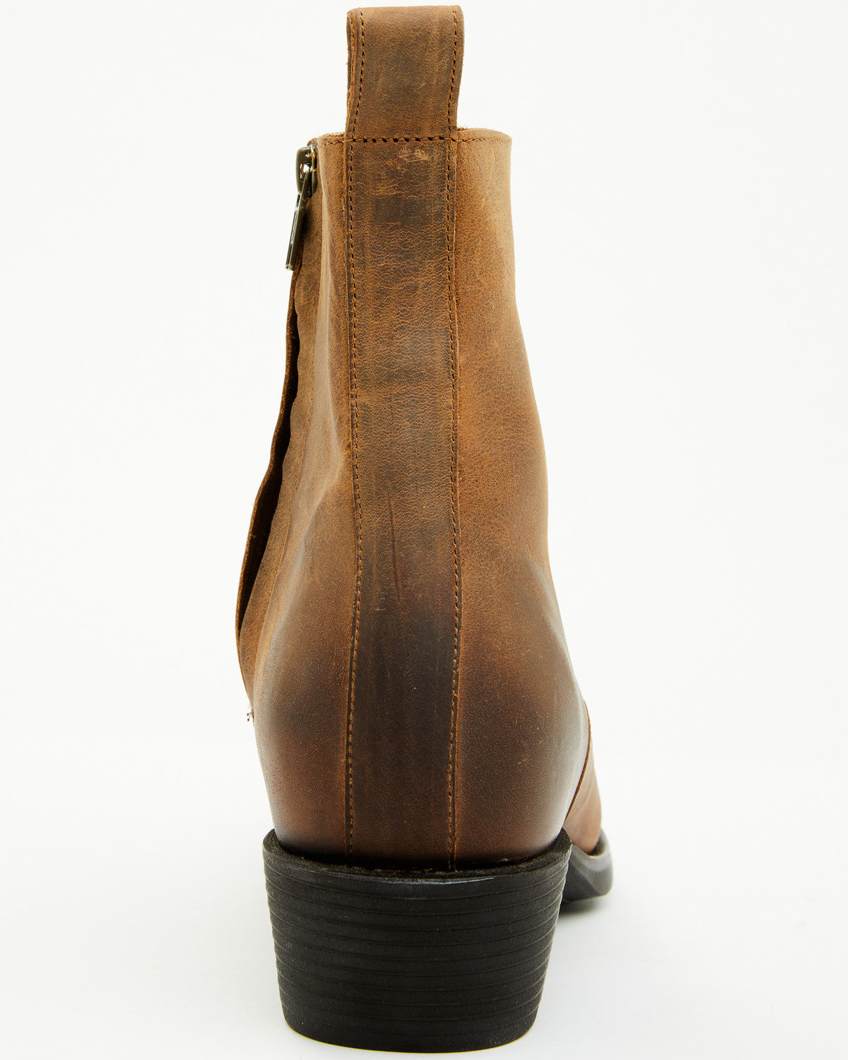 Men's Larsen Western Ankle Boots - Round Toe