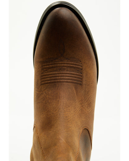 Men's Larsen Western Ankle Boots - Round Toe
