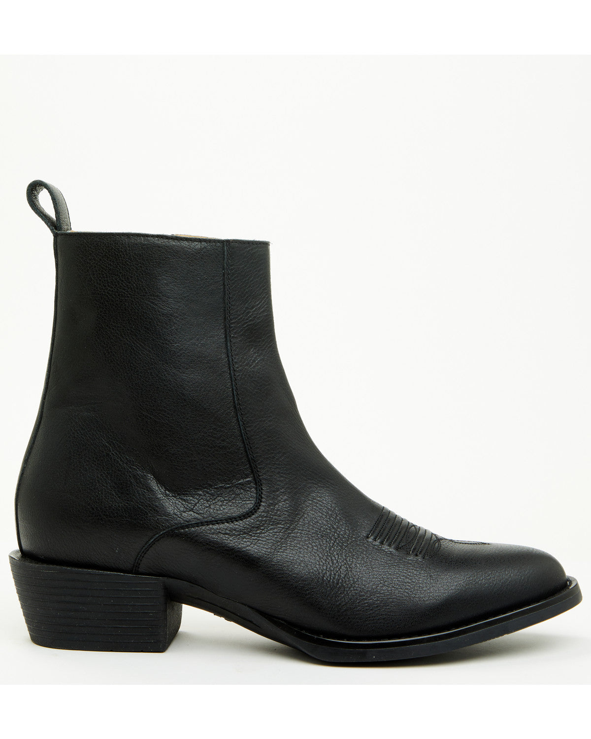 Men's Larsen Western Ankle Boots - Round Toe