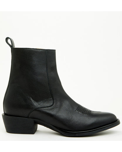 Men's Larsen Western Ankle Boots - Round Toe