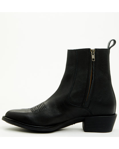 Men's Larsen Western Ankle Boots - Round Toe