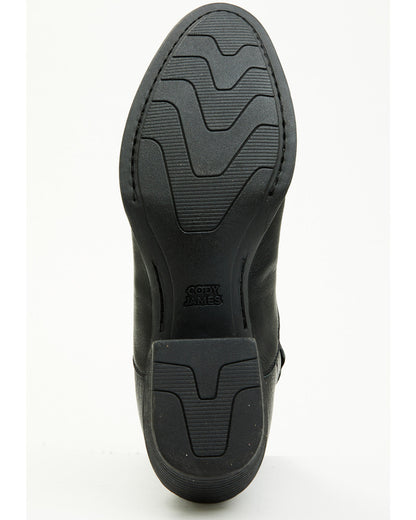 Men's Larsen Western Ankle Boots - Round Toe