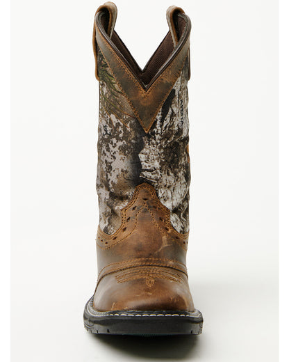 Boys' Tucker Western Boots - Broad Square Toe
