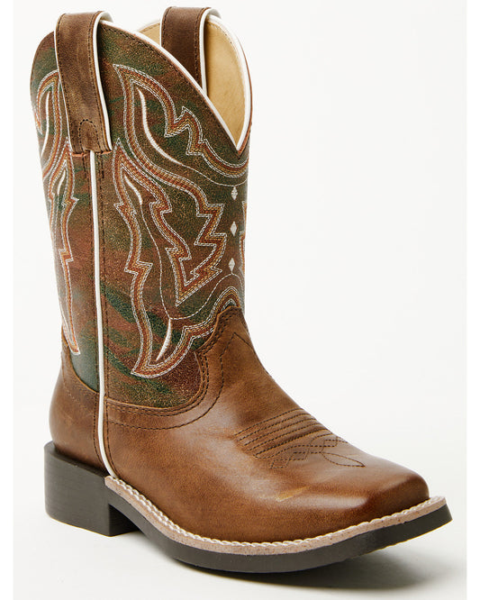Boys' Holden Western Boots - Broad Square Toe