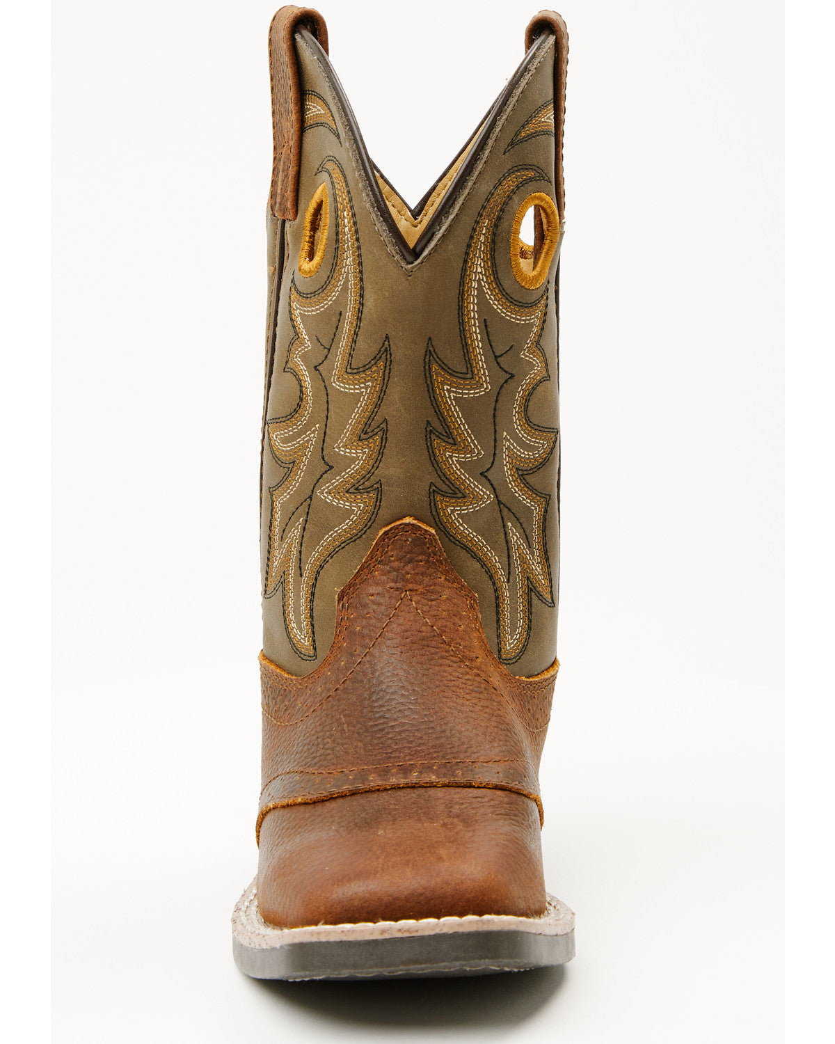 Boys' Buck Western Boots - Broad Square Toe