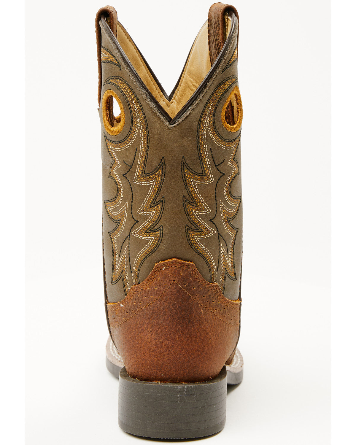 Boys' Buck Western Boots - Broad Square Toe