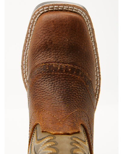 Boys' Buck Western Boots - Broad Square Toe