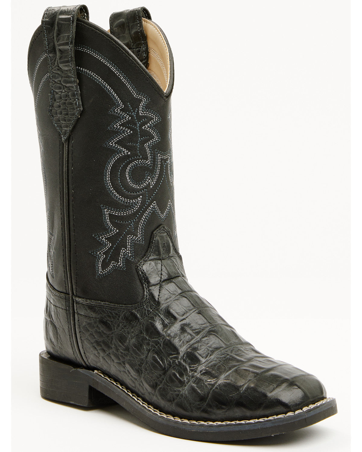 Boys' Beau Western Boots - Broad Square Toe